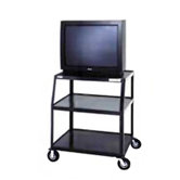 Pixmate 24" x 38" Shelf Television Cart With 5" Casters [41" Height]