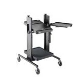 Projector Table with 18" x 24" Shelf [42" Height]