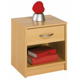 Bellport 1 Drawer Bedside Table