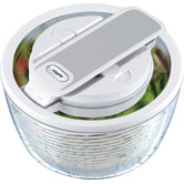 Smart Touch Salad Spinner 2-3 servings in White
