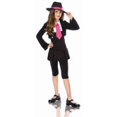 Gangster Girl Costume (Medium)