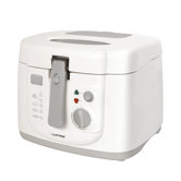 Family Deep Fryer in White