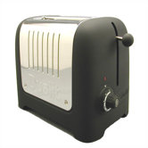 2 Slice Soft Touch Toaster (Black)