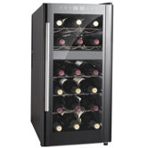 28.43" Dual Zone Thermo-Electric Wine Cooler with Heating