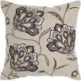 Beige and Brown Decorative Pillow