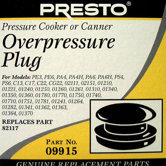 Overpressure Plug