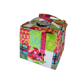 Bagaglio Fabric Square Ottoman