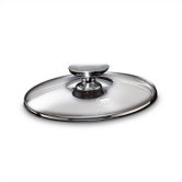 Tricion 13" Glass Lid with Stainless Lid Knob