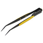 Bent Tip Lighted Tweezers