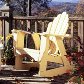 Fanback Rocking Chair