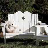 Nantucket Kid's 2 Seater Adirondack Chair