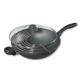 12.5" Open Wok with Rack (no lid)