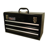 21 Blk 3 Drw Tool Bx W/Ball Bearing