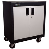 2 Door Mobile Cab W/ Gliding Shelf