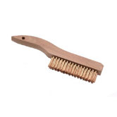 10 Bronze Shoe Hndl Scratch Brush