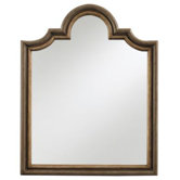 European Farmhouse Provencial Paint Vertical Mirror in Distressed Temps