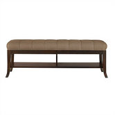 Hudson Street Wooden Bench