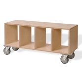Birch Plywood Storage Bench