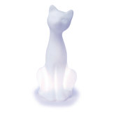 Siamese Cat Pet Lamp in Soft White