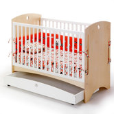 Bebe 2 Rolling Crib Cart