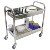35.5" Stainless Steel Cart
