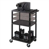 Multi-Height, Low Price Table with Cabinet/Electric