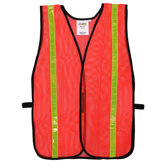 Hi Vis Mesh Safety Vest in Orange
