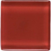 Legacy Glass 1" x 1" Solid Mosaic Tile in Auburn