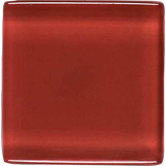 Legacy Glass 2" x 2" Solid Mosaic Tile in Auburn