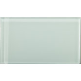 Lucente 3" x 6" Glossy Field Tile in Blanc