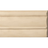 Cape Cod 5" x 9" Crown Base Molding Stop Right in Natural Matte