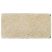 3" x 6" Fontane Travertine in Ivory Classic