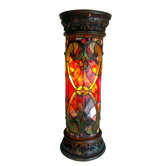 Loanna Chateau 1 Light Victorian Pedestal Lamp