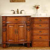 53" Savannah Single Bathroom Vanity Set
