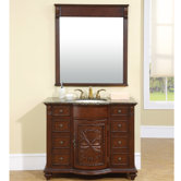 Michelle 42" Single Sink Bathroom Vanity Cabinet