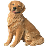 Companion Size Golden Retriever Sculpture