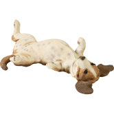Companion Size Basset Hound Sculpture