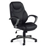 High-Back Luxhide Executive Tilter Office Chair
