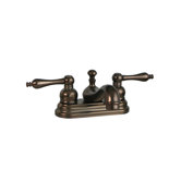 Wellington Centerset Bathroom Faucet with Double Handles