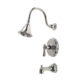 Torino Single Handle Volume Control Tub and Shower Faucet