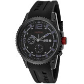 Men's Boost Alarm Silicone Round Watch