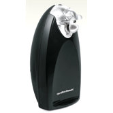 Stainless Steel Heavyweight Can Opener in Black