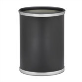 Sophisticates Waste Basket in Black
