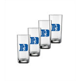 Collegiate 16 Oz Duke Glass (Set of 4)