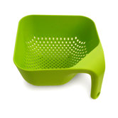 Large Square Colander in Green