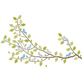Sheets Sitting in a Tree Wall Art