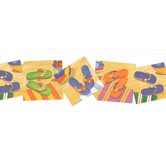 Destinations by the Shore Flip Flop Wall Border