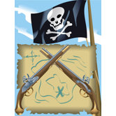 Ultimate Ahoy Matey Wall Mural