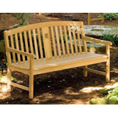 Signature Series Wood Garden Bench