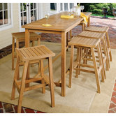 Dartmoor Long Bar Table